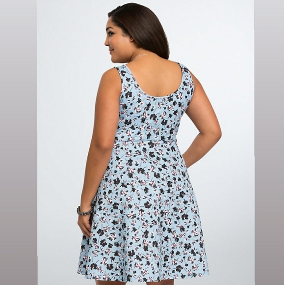 ⚫NWOT SEXY FLORAL TANK SCUBA DRESS - Picture 3 of 5